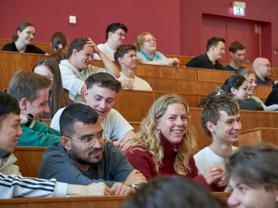 Erstsemesterstudierende der Verkehrswissenschaften