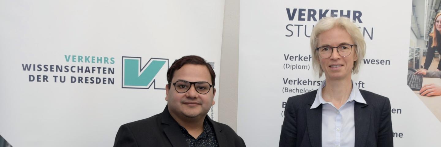 Left: Dr. Sunil K. Sharma - Right: Prof. Dr. Regine Gerike