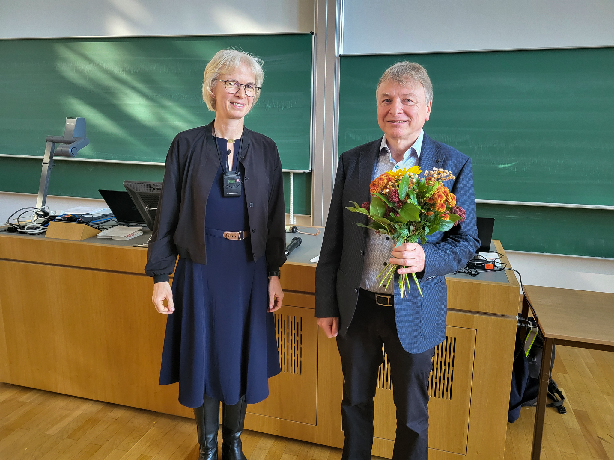 Verabschiedung durch die Dekanin, Prof. Regine Gerike