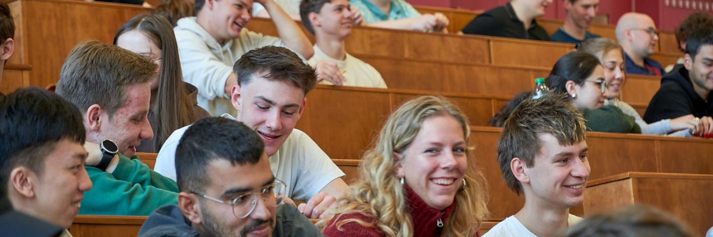 Erstsemesterstudierende der Verkehrswissenschaften