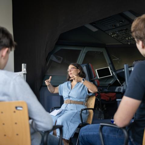 Workshop im Flugsimulator